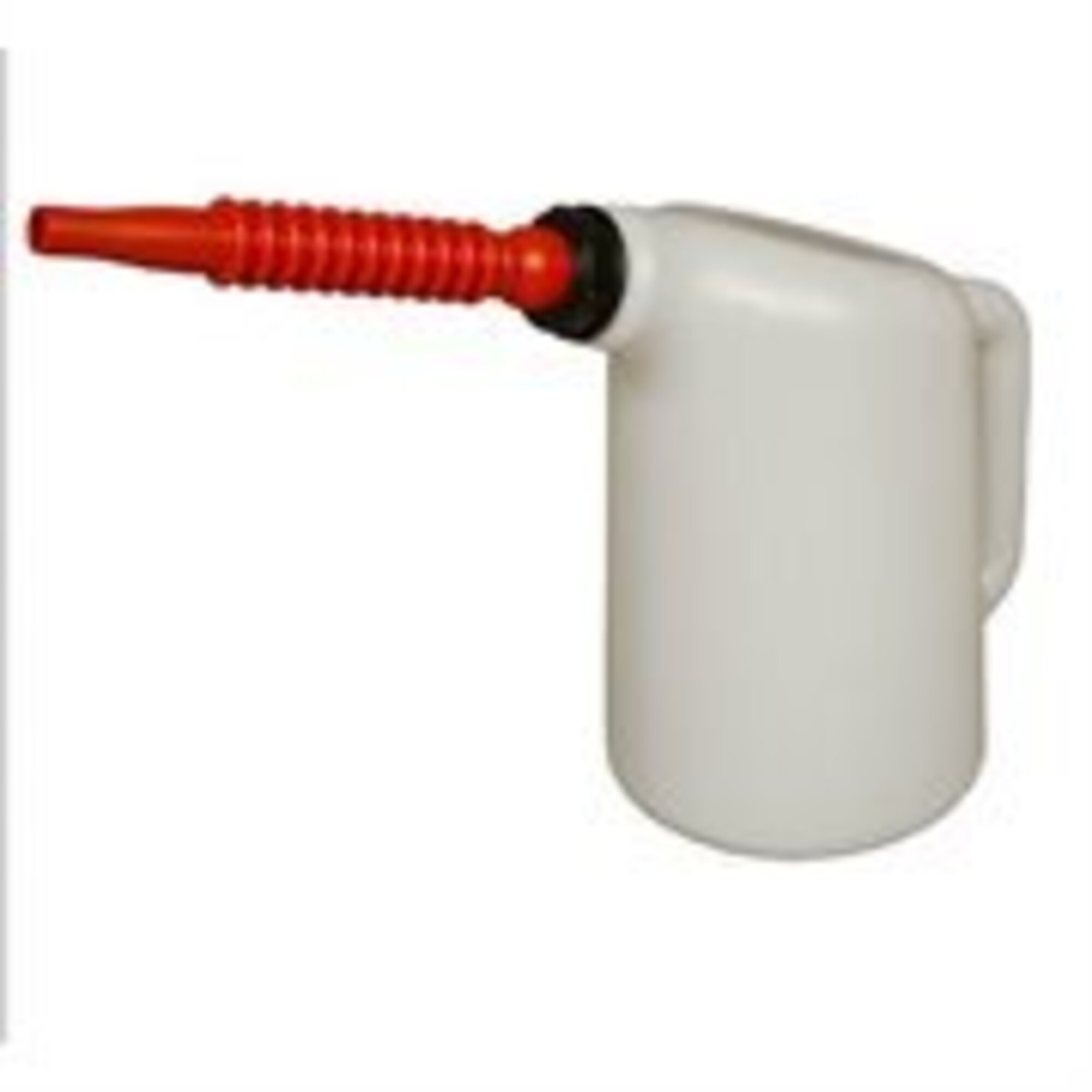 Lisle Translucent Fluid Measuring Container — Quart and Liter Markings, 8in. Flexible Spout, Polyethylene, Model# 19752